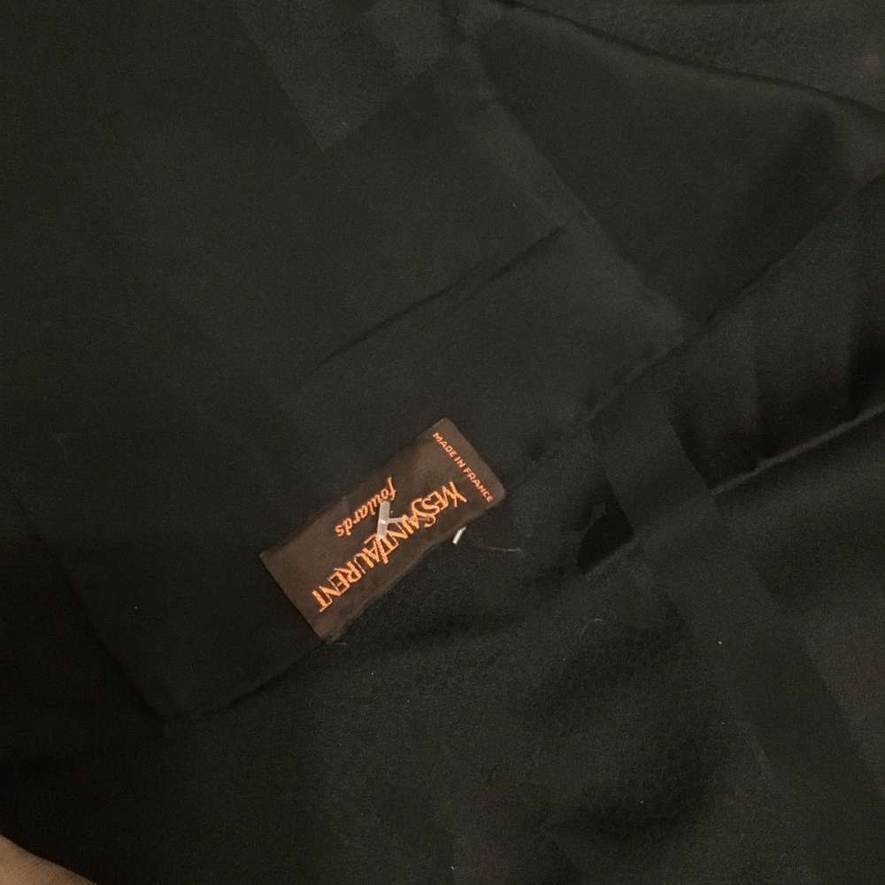 Yves Saint Laurent YSL silk scarf 45”-45” France